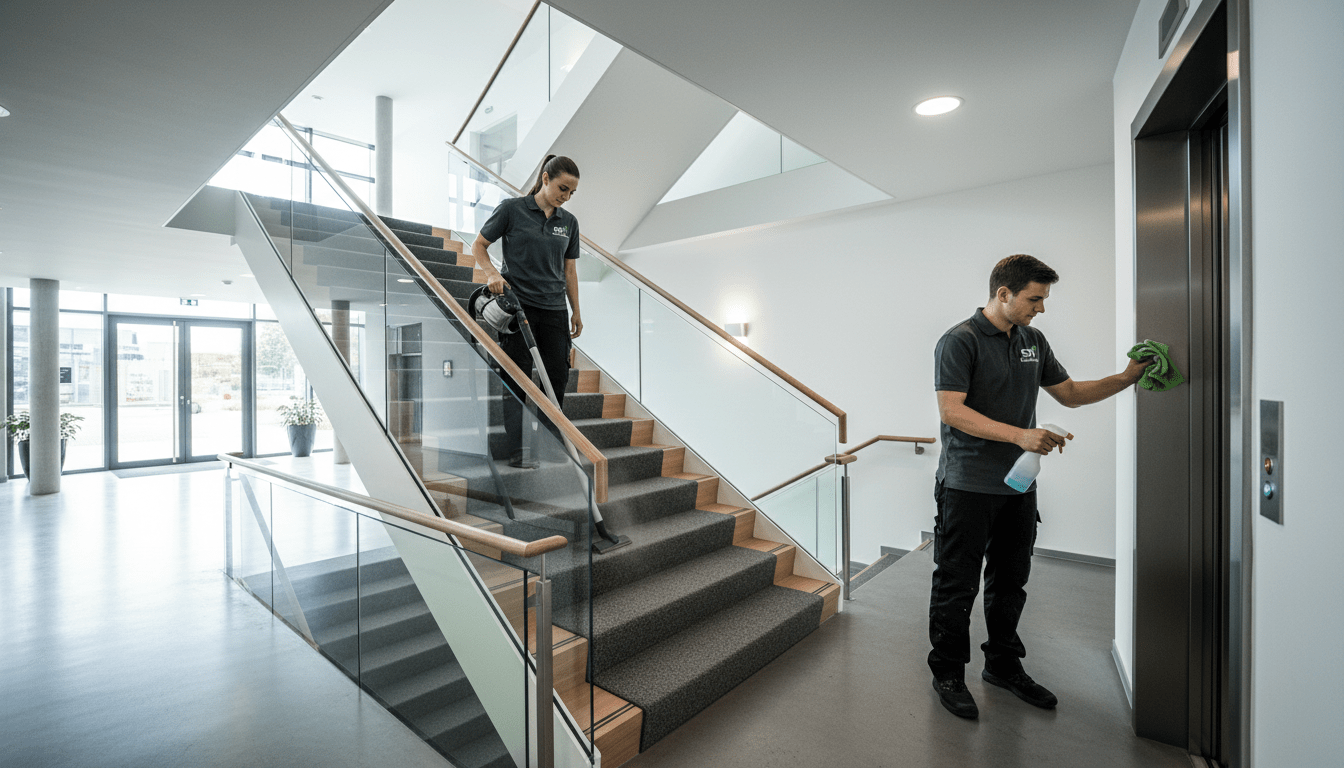 Das Geheimnis für einen perfekten ersten Eindruck: Was gehört zur Treppenhausreinigung?