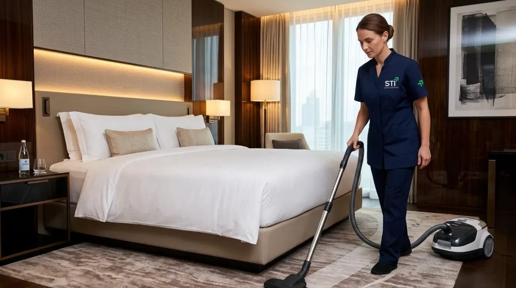 Hotelreinigung Berlin – professionelle Zimmerreinigung durch STI Gebäudeservice