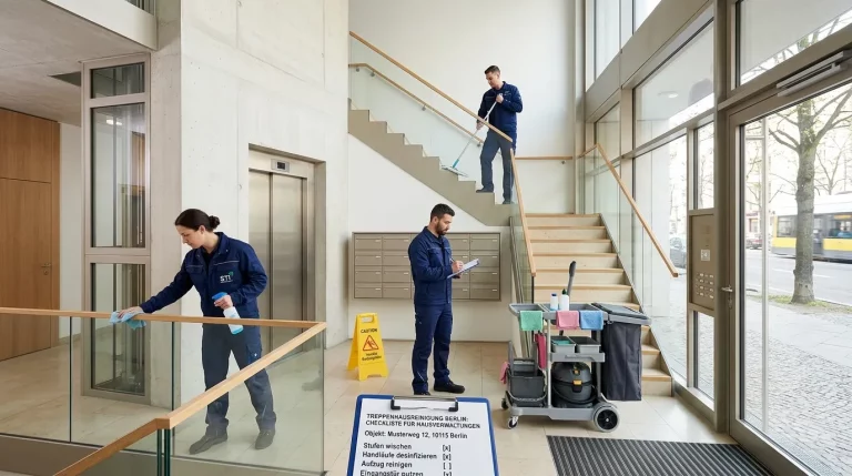 Treppenhausreinigung Berlin durch STI Gebäudeservice im Wohngebäude