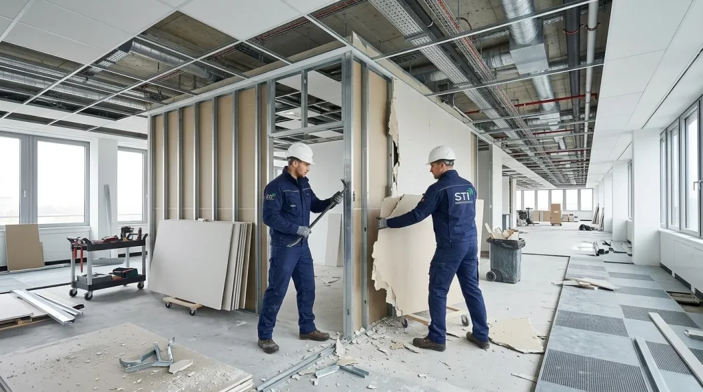 Abbruchunternehmen Berlin und Brandenburg – selektiver Rückbau durch STI Gebäudeservice