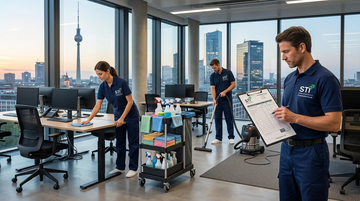 Gebäudereinigung Preise in Berlin: Kosten pro Stunde und m² für Unternehmen