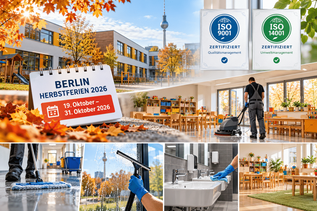 Grundreinigung Herbstferien Berlin 2026 | STI Gebäudeservice